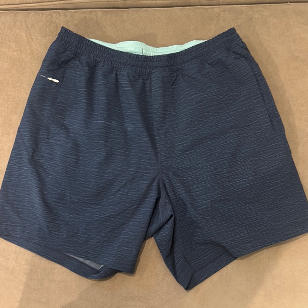 Birddogs Navy Blue Athletic Workout Shorts
